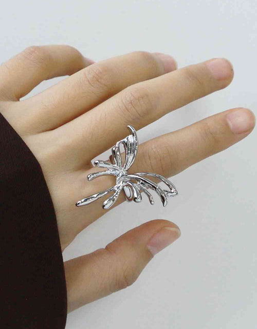 Load image into Gallery viewer, Zinc Alloy Butterfly Ring
