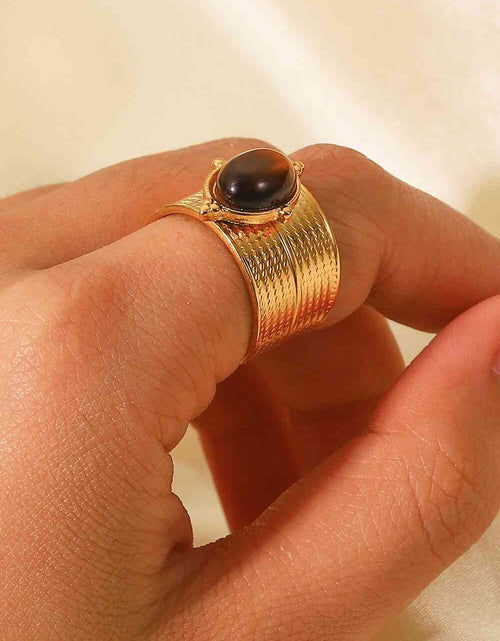 Load image into Gallery viewer, 18K Gold-Plated Wide Open Ring
