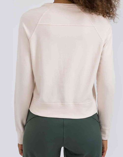 Load image into Gallery viewer, Cozy and Fabulous Raglan Sleeve Sports Top
