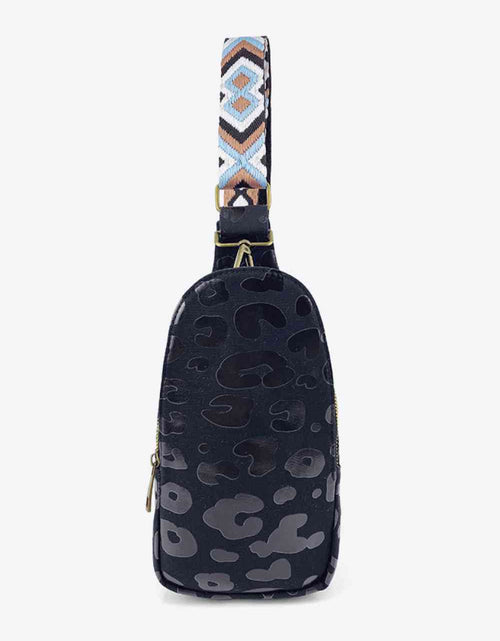 Load image into Gallery viewer, Printed PU Leather Sling Bag
