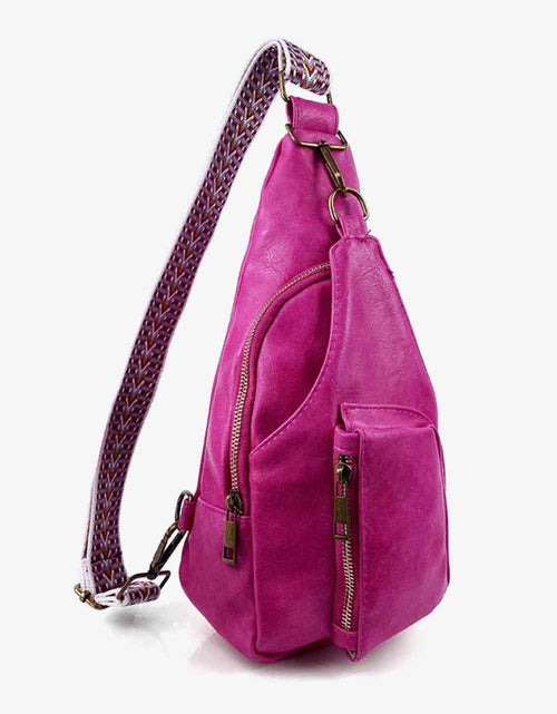 Load image into Gallery viewer, All The Feels PU Leather Sling Bag
