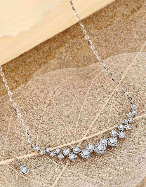 Load image into Gallery viewer, 1.64 Carat Moissanite 925 Sterling Silver Necklace
