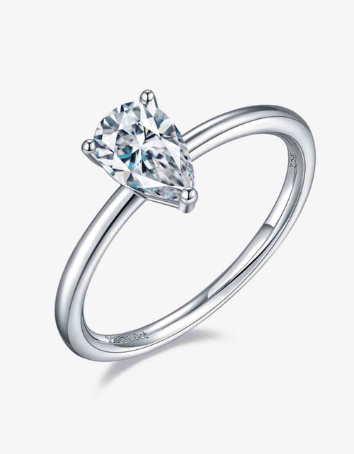 Load image into Gallery viewer, 1 Carat Moissanite 925 Sterling Silver Solitaire Ring
