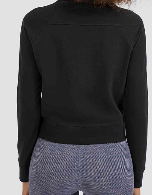 Load image into Gallery viewer, Cozy and Fabulous Raglan Sleeve Sports Top
