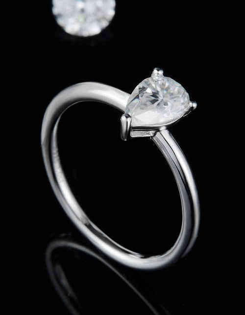 Load image into Gallery viewer, 1 Carat Moissanite 925 Sterling Silver Solitaire Ring
