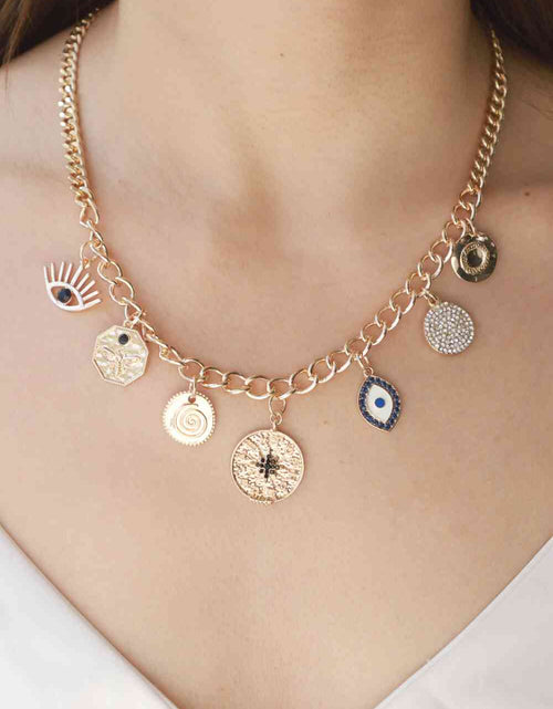 Load image into Gallery viewer, Multi-Pendant Chain Necklace
