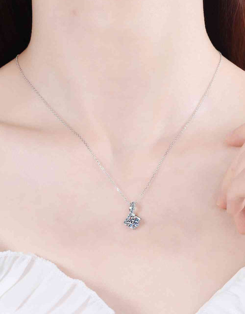 Load image into Gallery viewer, Unique and Chic Moissanite Pendant Necklace
