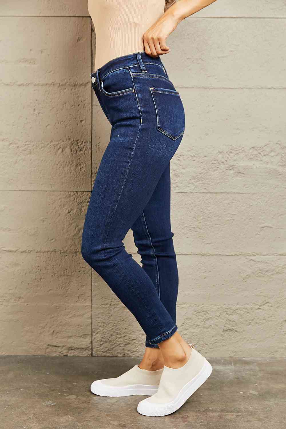 BAYEAS Mid Rise Slim Jeans