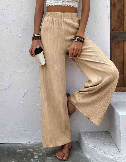 Load image into Gallery viewer, Full Size High Waist Wide Leg Pants
