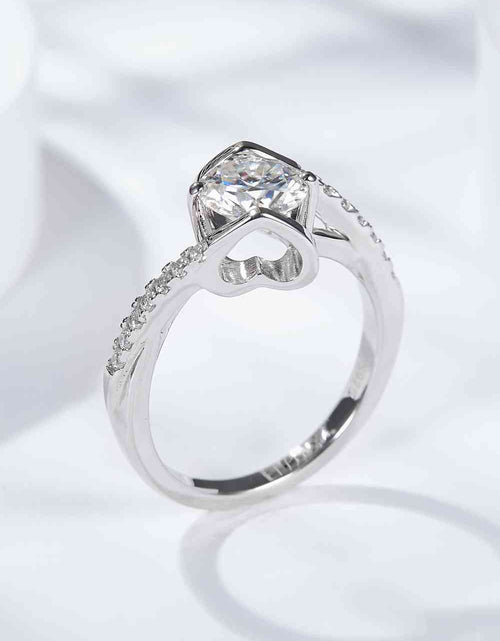 Load image into Gallery viewer, Limitless Love Platinum-Plated Moissanite Ring
