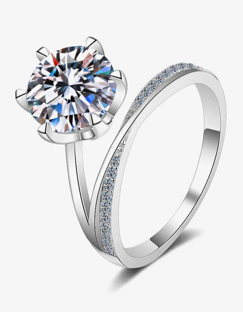 Load image into Gallery viewer, 3 Carat Moissanite 6-Prong Ring
