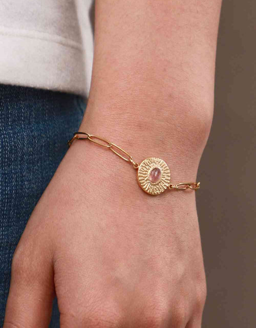 Load image into Gallery viewer, 18K Gold Plated Paperclip Chain Bracelet
