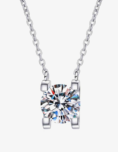 Load image into Gallery viewer, 1 Carat Moissanite Chain Necklace
