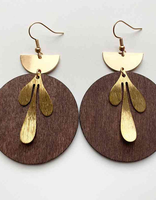 Load image into Gallery viewer, Geometric Drop Earrings
