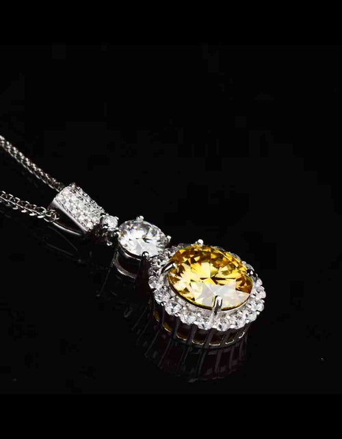 Load image into Gallery viewer, 6 Carat Moissanite Pendant Necklace
