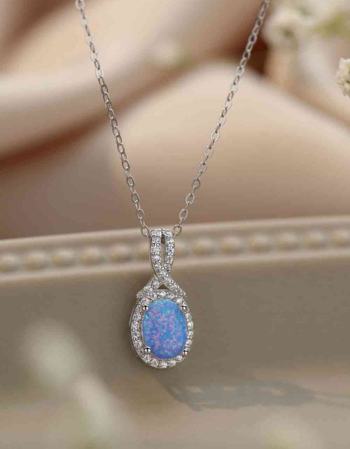 Load image into Gallery viewer, Feeling My Best Opal Pendant Necklace
