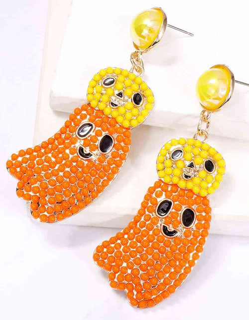 Load image into Gallery viewer, Halloween Ghost Shape Dangle Earrings
