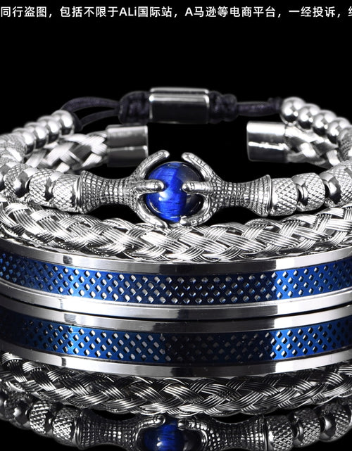 Load image into Gallery viewer, Luxury Set Men&#39;s Bracelet
