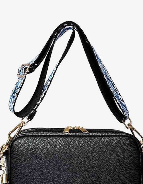 Load image into Gallery viewer, PU Leather Tassel Crossbody Bag
