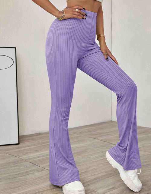 Load image into Gallery viewer, High Waist Flare Leg Pants
