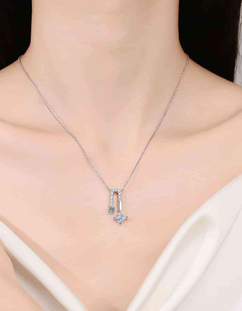 Load image into Gallery viewer, 1.3 Carat Moissanite 925 Sterling Silver Necklace
