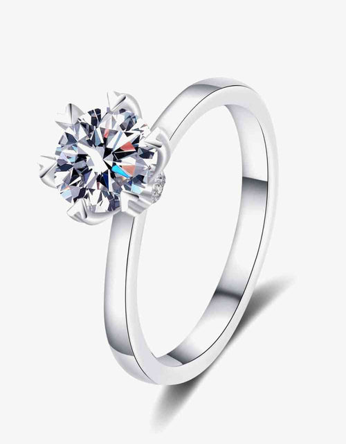 Load image into Gallery viewer, Pleasant Surprise 925 Sterling Silver 1 Carat Moissanite Ring
