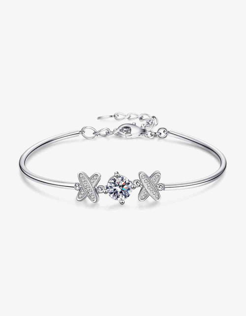 Load image into Gallery viewer, Adored Happy State of Mind 1 Carat Moissanite Bracelet
