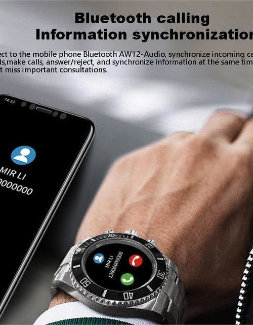 Load image into Gallery viewer, Men&#39;s Smart Watch Bluetooth Call Message Display
