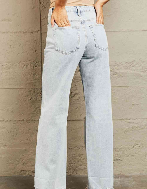 Load image into Gallery viewer, BAYEAS High Waist Flare Jeans
