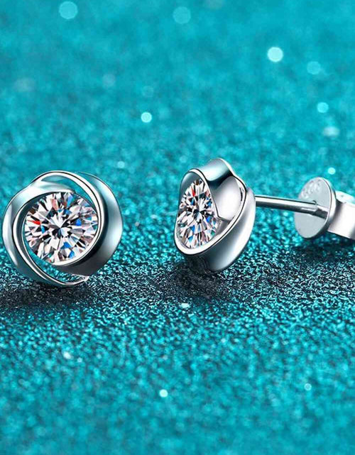 Load image into Gallery viewer, Feeling Fun Moissanite Stud Earrings
