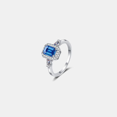 Load image into Gallery viewer, 1 Carat Moissanite 925 Sterling Silver Ring
