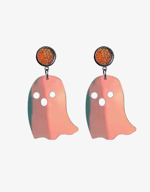 Load image into Gallery viewer, Ghost Shape Acrylic Dangle Earrings
