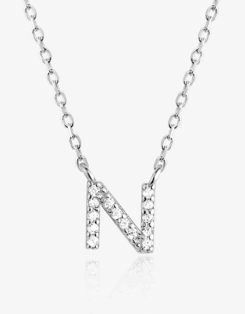 Load image into Gallery viewer, L To P Zircon 925 Sterling Silver Necklace
