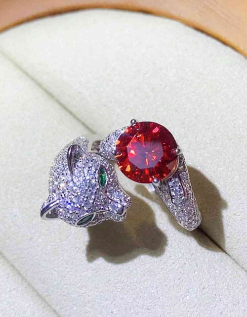 Load image into Gallery viewer, 2 Carat Moissanite Adjustable Animal Ring
