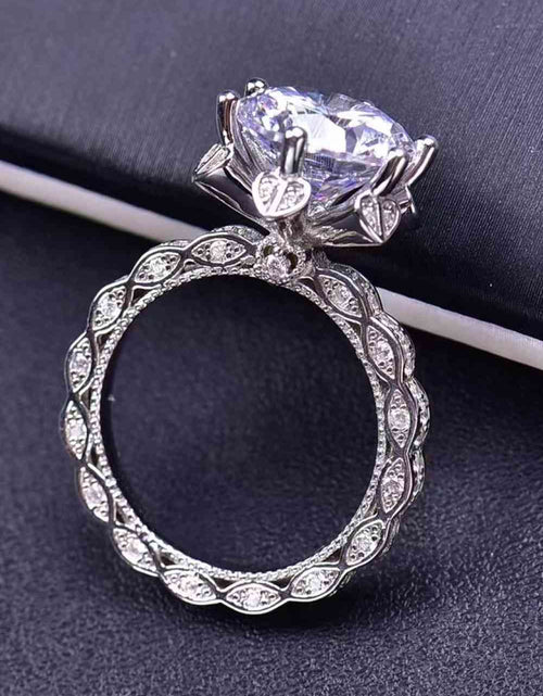 Load image into Gallery viewer, 5 Carat Moissanite Heart 925 Sterling Silver Ring
