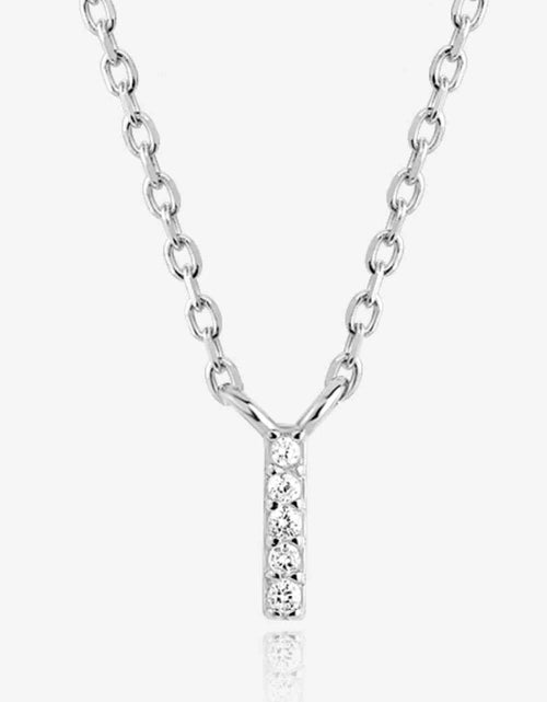 Load image into Gallery viewer, G To K Zircon 925 Sterling Silver Necklace
