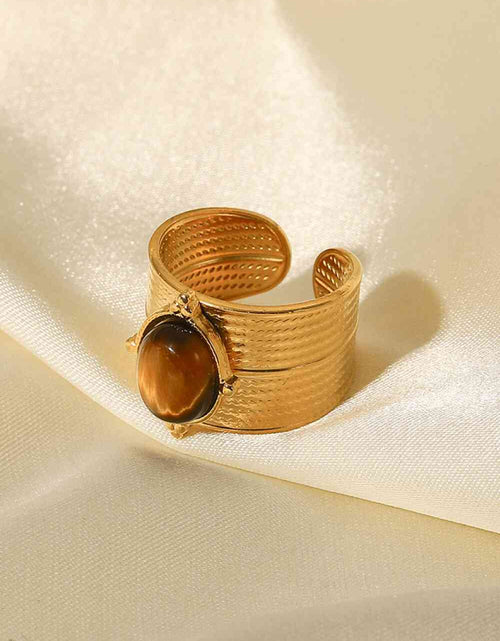 Load image into Gallery viewer, 18K Gold-Plated Wide Open Ring
