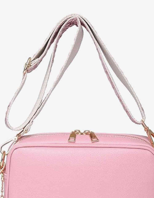 Load image into Gallery viewer, PU Leather Tassel Crossbody Bag
