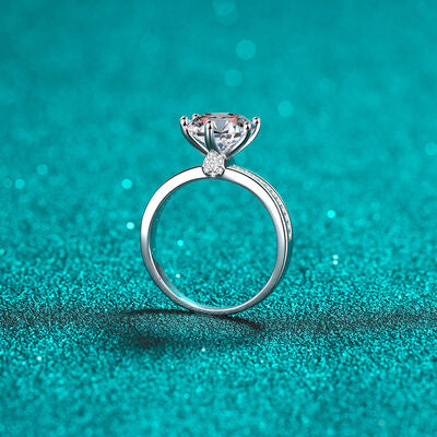 Load image into Gallery viewer, 3 Carat Moissanite 925 Sterling Silver Ring
