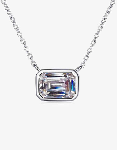 Load image into Gallery viewer, Beautiful Words 1 Carat Moissanite Pendant Necklace
