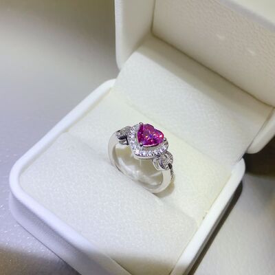 Load image into Gallery viewer, 1 Carat Moissanite 925 Sterling Silver Ring
