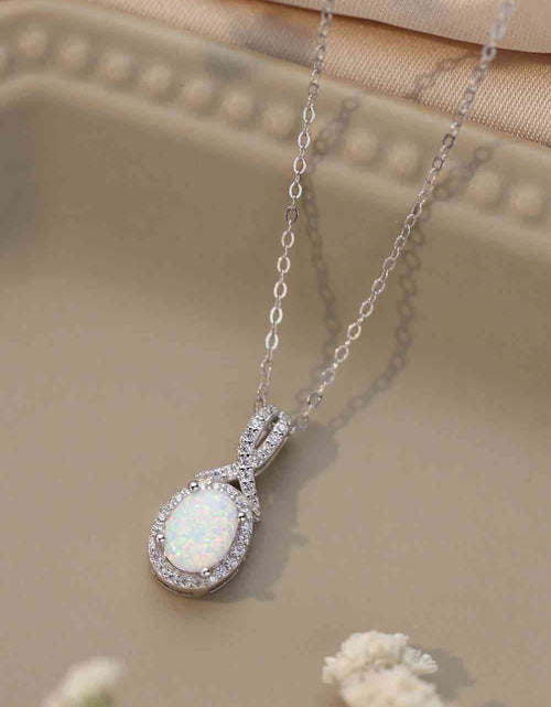 Load image into Gallery viewer, Feeling My Best Opal Pendant Necklace
