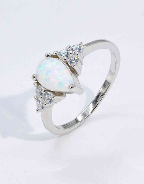 Load image into Gallery viewer, Limitless Love Opal and Zircon Ring
