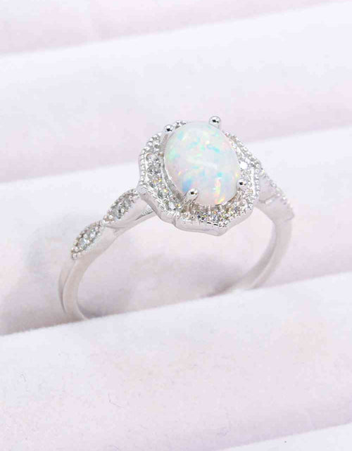 Load image into Gallery viewer, Just For You 925 Sterling Silver Opal Ring
