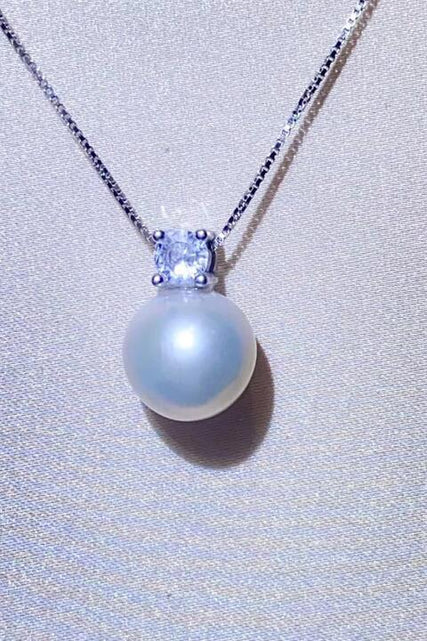 Load image into Gallery viewer, Freshwater Pearl 925 Sterling Silver Necklace
