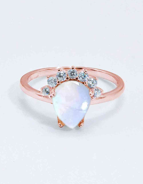 Load image into Gallery viewer, 925 Sterling Silver Moonstone Ring
