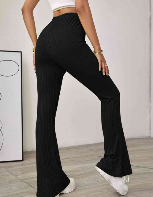 Load image into Gallery viewer, High Waist Flare Leg Pants
