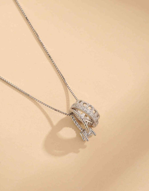 Load image into Gallery viewer, Zircon 925 Sterling Silver Necklace
