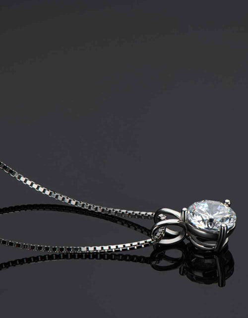 Load image into Gallery viewer, Adored Show Off 1 Carat Moissanite Pendant Necklace
