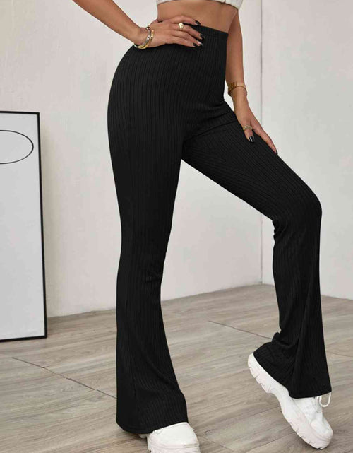 Load image into Gallery viewer, High Waist Flare Leg Pants
